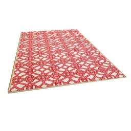 Matz and More 100x150cm Nylon Yellow Trellis Islamic Anti-Slip Rug, F-TRE-IT-41-R1-image-54
