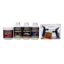 Indopower Ff618 Dashboard Shiner, Car 5X Rubbing Polish, Car Wax Polish, Car Shampoo, Tubeless Smart Panchar Kit, AHh620-image-25