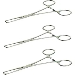 Forgesy 6 inch Stainless Steel Surgical Alis Tissue Forcep, X14 (Pack of 3)-image-29