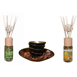 Air Show Vanilla &a; Lemon Diffuser Air Freshener Set, R59-12