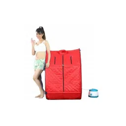 Kawachi I03 Red Personal Home Therapeutic Portable Steam Spa Bath-22