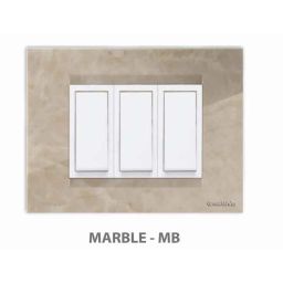 GreatWhite Fiana 3 Module PVC Marble Modular Twin Plate, 20603-MB (Pack of 20)-image-58