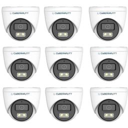 Cybernautt CNA-D24IR2LVP 2.4MP HD Color View Dome Camera with IP66 Weatherproof, Night Colour View &a; 2 Years Warranty (Pack of 9)-36