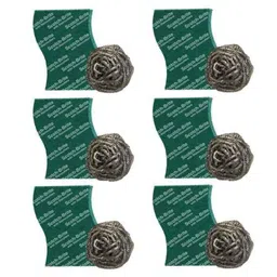 Scotch-Brite Large Multicolor Steel Ball &a; Scrub Pad (Pack of 6)-picture-1