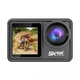AUSHA 24MP 5K Action Camera with Anti-Shake EIS Stabilization, 4X Digital Zoom &a; Remote Control-picture-14
