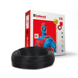 Goldmedal 90m 1 Sq mm Black FR PVC Wire-image-86