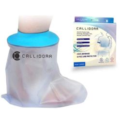Callidora Health CACCFTTR 310x360mm Silicone &a; Polyvinyl Chloride Waterproof Cast Cover for Foot, Ring Diameter: 55 mm-5