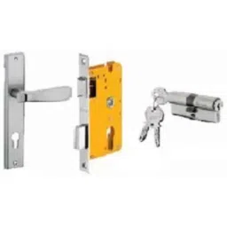 Dorset ML Series Stella 60mm Stainless Steel Patina Finish Door Handle Lock Set with Both Side Key Cylinder, ML ST-picture-17