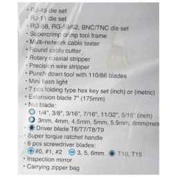 Proskit 1PK-936B Master Net-Work Installation Kit (metric size) image 3