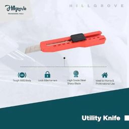 Hillgrove 750W Forward &a; Reverse Rotation Hammer Impact Drill Machine with 3 Bits &a; Utility Knife, HGCM1194 image 3