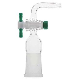 ABGIL B-40 Borosilicate 3.3 Flow Control Glass Adapter with 90 deg Bent Stopcock, ABG495-picture-3