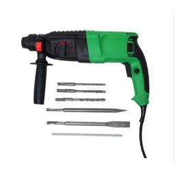 Imported 26mm 800W 1100rpm Rotary Hammer Drill with Accessories, TI-CG-12483-61