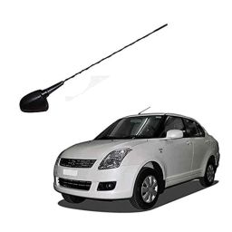 Auto Pearl Black Mount Rubber Mast Flexible Car Roof Antenna with Anti-Theft Design For Maruti Suzuki DzireOld-image-45