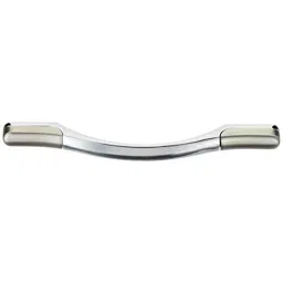 Aquieen 96mm Malleable Chrome Matte Wardrobe Cabinet Pull Handle, KL-715-96-CP (Pack of 2)-picture-35