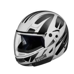 Studds N4 Expanded Polystyrene ISI White Flip Up-Full Face Helmet, Size: 570 mm-picture-31