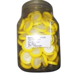 Labsoul Nylon 25mm 0.22µm PTFE Hydrophilic Syringe Filters (Pack of 100)-image-41
