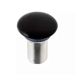 Cera 32mm Ceramic Black Pop Up Push Type Metal Waste Coupling, F8050351BK-74