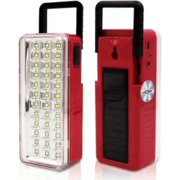Pick Ur Needs 25W 36 LED Red Rechargeable Solar Emergency Light-picture-28