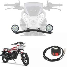 Cartronics 42W Complete Lighting System 14 Led Round Fog Lamp Light for Tvs Phoenix 125, CAR-QXQ6MT-picture-2
