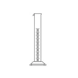 Axiva 100ml Touff Hexagonal Base A Class Measuring Cylinder, MCHA0100 (Pack of 10)-picture-12