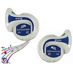 Kozdiko 2 Pcs Bike 18 in 1 Digital Tone Magic Horn Set for Bajaj Discover 150-picture-6