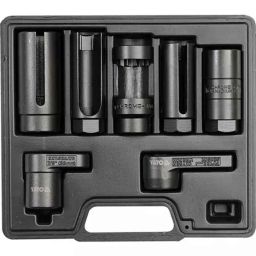 Yato Oxygen Sensor &a; Fuel Injectorswrench Set 7 Pcs 12.5, 10 Mm, YT-1751-15