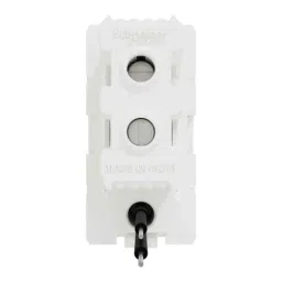 Schneider Electric Miluz Zeta 16A 1 Module Polycarbonate &a; Polyamide White Switch with Indicator, MZSWI161M1W_WH image 3