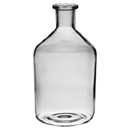 ABGIL 250ml Borosilicate Glass Tooled Neck Plain Bottle, ABG924-43