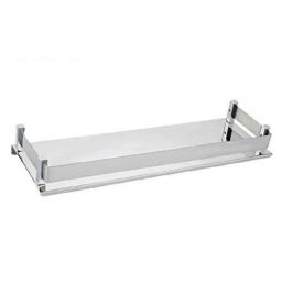 IRIS 12x5 inch Stainless Steel Shelf for Bathroom &a; Kitchen-image-86