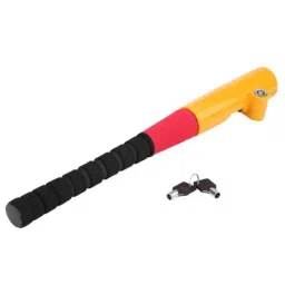 AllExtreme EXBBSLY Anti-Theft Baseball Bat Shaped Car Steering Wheel Lock with Keys-39