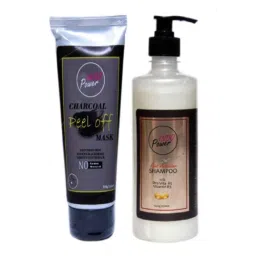 Indopower DD228 100g Charcoal Peel Off Mask with 500g Root Activator Shampoo Combo Pack-11