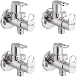 Prestige Prime Brass Chrome Finish 2 Way Angle Cock (Pack of 4)-14