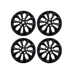 Auto Pearl 4 Pcs 14 inch ABS &a; Plastic Black Press Type Fitting Car Wheel Cover Set for Maruti Swift Dzire T 1-image-57