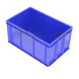 Supreme 32L 500x325x250mm 32L Plastic Blue Crate, SCL-503225 (Pack of 3)-picture-21