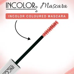 INCOLOR Set of 2 Long Lasting Mascaras 6 ml Each - Imperial Red 05 & Orange Zest 04 image 4