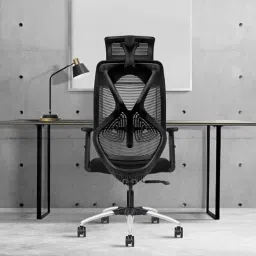 Rose Sydney 53x62132cm Mesh Black High Black Ergonomic Chair-image-54