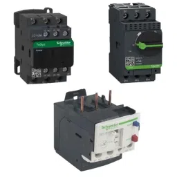 Combo of Schneider Electric 4A Magnetic Motor Circuit Breaker (GV2L08), 9A 4kW 1NO+1NC Three Pole Power Contactor (LC1D09M7) &a; 2.5-4A 3 Pole Thermal Overload Relay (LRD08)-29