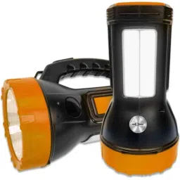 Pick Ur Needs 50W Orange ABS Ultra Bright Rechargeable Long Range Torch with 2 Tube, EL-7127-picture-17