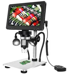 Microware 50-1200X 7 inch LCD 1080P Video Microscope with Wired Remote-picture-15