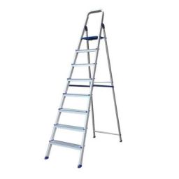 Alnico 150kg 8 Steps Aluminium Alloy Ladder with 7 Years Warranty, BFSL 8-6