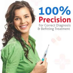 BPL Accudigit DT-04 White Flexible Tip Digital Thermometer with Dual Temperature Mode image 5