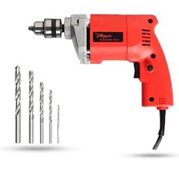 Hillgrove 500W Variable Speed &a; Reverse Rotation Drill Machine with 5 Pcs HSS Drill Bits, HGCM911-41