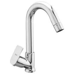 Zoie Stonex Brass Silver Chrome Finish Kitchen Sink Tap with Swivel Spout, Z27013-picture-28