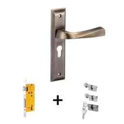 Dorset ML Series Noha ML NO 60mm Stainless Steel PT Finish Lock Set with Coin &a; Knob (Pack of 3)-picture-18