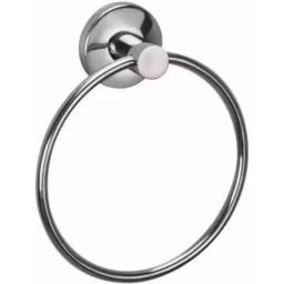 IRIS Stainless Steel Chrome Finish Silver Towel Ring-image-46