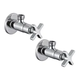 Natraj Carol CR 3118A Chrome Finish Brass Angle Cock (Pack of 2)-46