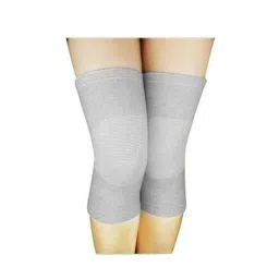 Mediexchange Bamboo &a; Charcoal Knee Cap for Knee Joint Pain Relief, Swelling &a; Injury, Size: S-34