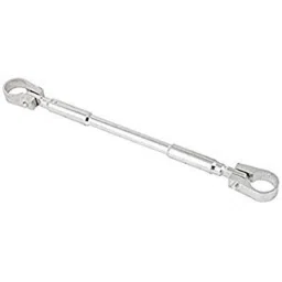 AOW Handlebar Cross Bar Steering Wheel Strength Lever Bar (Silver) for Bullet Electra Twin Spark-62