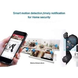 AUSHA C2 2MP 1080p Plastic CCTV Camera with Night Vision &a; Smart Motion Detection Two Way Audio for Home with Mobile Connectivity image 4