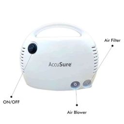 AccuSure ULC1 Compressor Nebulizer Machine Kit for Child &a; Adults image 2